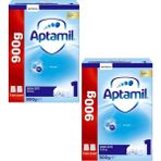 Aptamil Biberon Maması 0-6 Ay Bebekler İçin Sütlü 1800 gr 2 Adet Paket