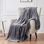 Aputue Düz Renk Battaniye, 200x230cm peluş flanel kumaş, 280GSM mikrofiber yapısı ile yumuşak doku, yatak koltuk ve kamp için hafif sıcak tutan örtü, seyahat dostu nefes alabilir ev hediyesi