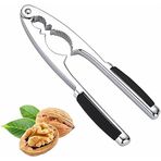 Aputue FındıkkıranNutcracker, çinko alaşım ceviz kırıcı ve fındık açacağı, ergonomik kaymaz saplı pratik mutfak aleti, badem antep fıstığı deniz ürünleri için dayanıklı ve tırtıklı tasarım