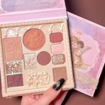 Aputue Göz Farı Paleti, Kadınlar İçin Nude Tonlarda 10 Renk Göz Farı Paleti, Vintage Cameo Desenli, Mat ve Parlak Yüksek Pigmentli, Uzun Süre Kalıcı, Kolay Dağılabilir Makyaj Paleti