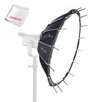 Aputure Light Dome Mini Işık Modifiye Edici, Softbox Difüzör, Aputure Light Storm COB 120D Mark II 120D 300D ve diğer Bowen-S Mount Video Lambası ve JYPHOTO temizleme bezi ile birlikte