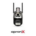Apx-wp242 6mp 2.8mm Çift Kamera 19 Led Wifi Ptz 11.03.01.002700