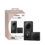 Aqara Akıllı Görüntülü Kapı Zili Hub G410 Siyah CH-C09D-S (Apple Home Destekli)