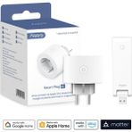Aqara Akıllı Tekli Priz ve E1 Akıllı Kontrol Hub Kiti - 1 Adet