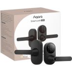 Aqara Smart Lock U300, Saplı Parmak Izi Anahtarsız Giriş Kapı Kilidi, Apple Home Keys ile Matter Over Thread, Dokunmatik Ekran Tuş Takımı, Akıllı Kol Kilidi ... - Beyaz