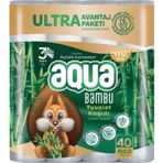 Aqua 3 Katlı 40'lı Bambu Tuvalet Kağıdı