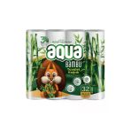 Aqua 32Li Bambu Tuvalet Kağıdı 32 Rulo 3 Katlı