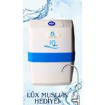 AQUA 360 Iq Mini - Pompalı Su Arıtma Cihazı + Lüks Musluk Hediye ! Beyaz üstüne mavi şerit