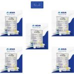 Aqua Ağız Bakım Seti 20 Adet Süngerli Swab + 50 ml Gargara + 5 Adet Nemlendirici 5 Paket