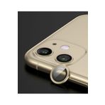 AQUA AKSESUAR Apple iphone 11 - iphone 12 mini- iphone 12 Birebir Uyumlu Kamera Lens Koruyucu Cam, GOLD