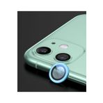 AQUA AKSESUAR Apple iphone 11 - iphone 12 mini- iphone 12 Birebir Uyumlu Kamera Lens Koruyucu Cam, MAVİ