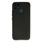 AQUA AKSESUAR Realme C25s Uyumlu Kapak Full Renkli Korumalı Forest Kılıf - Siyah