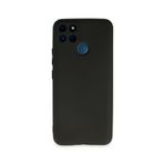 AQUA AKSESUAR Realme C25Y Uyumlu Kapak Full Renkli Korumalı Forest Kılıf - Siyah