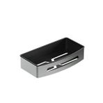 Aqua Bagno Smart Tekli Süngerlik 24 X 12,5 Cm. , Parlak Krom Gri