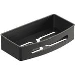 Aqua Bagno Smart Tekli Süngerlik 24x12,5 Cm., Mat Siyah