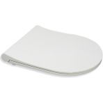 Aqua Bagno Thin Yavaş Kapanan Klozet Kapağı - Duroplast-Yavaş Kapanan - Beyaz