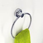 Aqua Bagno Zero Parlak Krom Yuvarlak Havluluk