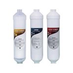 Aqua Bella Kapalı Kasa Su Arıtma Cihazı 12 Inç 3lü Inline Su Arıtma Ön Filtresi