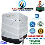 Aqua Deustche Aqua Deutsche Kapali Kasa Ücretsiz Montaj Su Aritma Cihazi 12 Litrelik 7 Filitre 14 Aşamali Beyaz