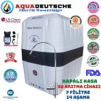 Aqua Deutsche Beyaz Siyah Pompalı 12 Litre 7 Filtre 14 Aşama Su Arıtma Cihazı