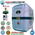 Aqua Deutsche Premıum Gri Siyah Pompalı Montaj Dahil 8 Litre 5 Filtre 10 Aşama Su Arıtma Cihazı