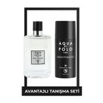 Aqua Di Polo 1987 Gran Paradiso EDP 50 ml Erkek Parfüm ve 150 ml Deodorant Seti