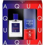 Aqua di Polo 1987 Gran Paradiso Sport 50 ml Erkek EDP Parfüm ve Deodorant Seti STCC000333