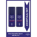 Aqua Di Polo 1987 Gran Paradiso Sport Edp Erkek Parfüm Seti 100 Ml 2 Adet | Narenciye, Odunsu | Deniz Notaları