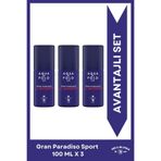 Aqua Di Polo 1987 Gran Paradiso Sport Edp Erkek Parfüm Seti 100 Ml 3 Adet | Narenciye, Odunsu | Deniz Notaları