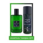 Aqua Di Polo 1987 Grand Paradiso Jungle EDP 50 ml Erkek Parfüm ve 150 ml Deodorant Seti
