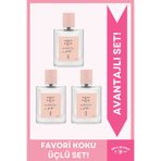 Aqua Di Polo 1987 La Rocca Sense EDP Kadın Parfüm Seti 50ml 3 Adet | Çiçeksi, Oryantal |Yasemin, Vanilya, Sedir