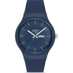 Aqua Di Polo 1987 Lacivert Unisex Silikon Kol Saati - Mavi - Yeşil