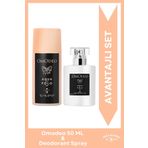 Aqua Di Polo 1987 Omodeo EDP Kadın Parfüm 50ml ve Deodorant 150ml Seti | Çiçeksi | Su Yasemini, Vanilya, Amber, Sandal