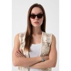 Aqua Di Polo 1987 Sundown Club Kahverengi Kare Unisex Güneş Gözlüğü APSI002306