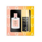 Aqua Di Polo La Rocco Sense 50 ml Kadın Parfüm+150 ml Deodorant