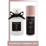 Aqua Di Polo STCC005201 Omodeo 50 ml EDP Kadın Parfüm, Deodorant 2'li Hediye Seti