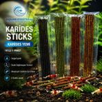 Aqua Expert Karides Sticks | Karides Yemi | 10’lu Paket | Doğal Besleyici Çubuk Yem | Özel Formül - Shrimp Stick Kabak - 10'lu