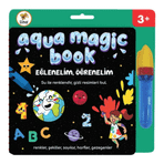 Aqua Magic Book Eğlenelim, Öğrenelim - Sihirli Boyama Kitabı