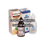Aqua Oksijenli Su 100 ML 1 Adet + Batikon 100 ML 1 Adet