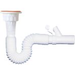 Aqua Rekorlu Körüklü Lavabo Sifonu Tahliyeli