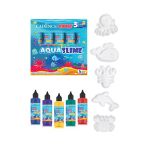 Aqua Slime - Kendin Yap Oyuncak Seti - Deniz Canlıları Seti 5X90ml