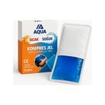 Aqua Soğuk Sıcak Kompres Jel Buz Torbası Kılıflı 13x26 Cm Tekrar Kullanılabilir Terfomor Sıcak & Soğuk Jel Kompres Ped