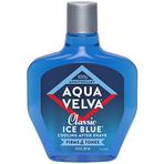 Aqua Velva Soğutma Erkek Tıraş Sonrası, Klasik Buz Mavisi, Yatıştırır, Soğutur ve Cildi Yeniler - 7 Ons