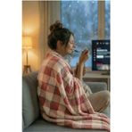 Aquaberry Wellsoft Tv Battaniyesi 105x175 cm - Pudra