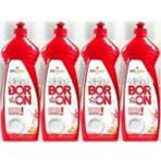 AQUABOR Boron Doğal Bulaşık Deterjanı Elde Yıkama Için 4 Lü