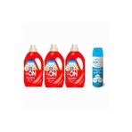 Aquabor Doğal Sıvı Çamaşır Deterjanı Boron Renkliler 26*3 Yıkama+ Bortam Dezenfektan