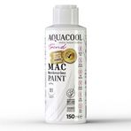 Aquacool 101 Beyaz Trend Mac Su Bazlı Akrilik Hobi Boyası