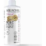 Aquacool Trend MAC Multi-Acrylic-Chalk Pamuk Beyaz Su Bazlı Kokusuz Yüksek Tutunma İç Cephe Boyası 500 ml – İç Mekan Duvar ve Dekoratif Yüzeyler