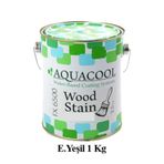 Aquacool Yeşil 1 kg Su Bazlı Dış Mekan Verniği