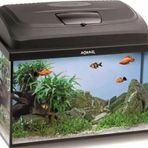 Aquael Aqua 4 Kids Siyah Düz Cam Akvaryum
